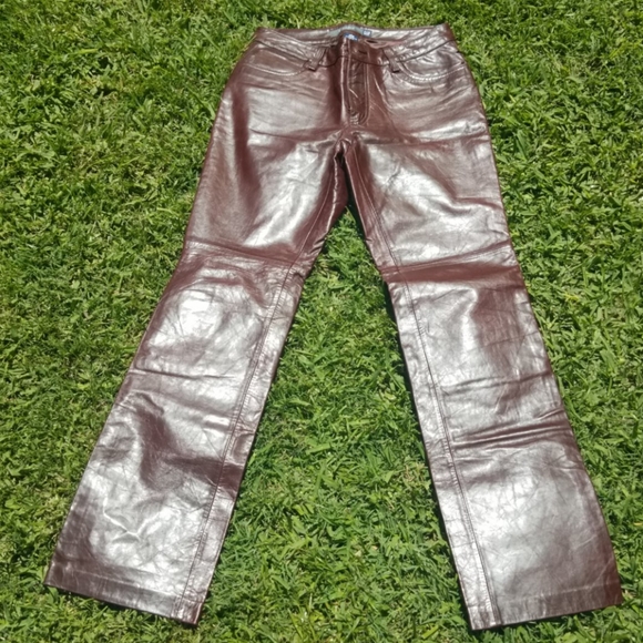 Jumpsuits | Vintage Gap Leather Pants 